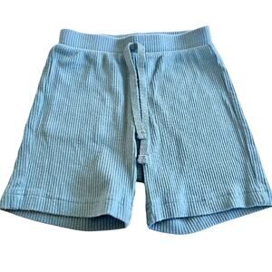 Mar Mar Copenhagen boys blue ribbed pullon shorts size 4